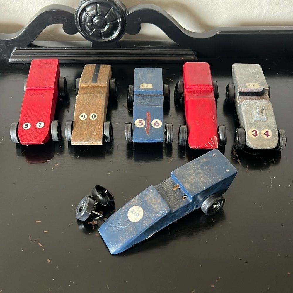 Vintage Boy Scout Handmade Derby Cars